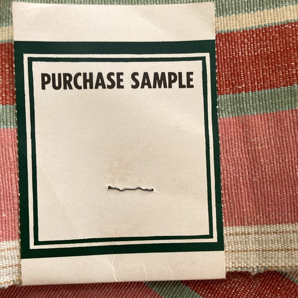 26 square striped brunschwig & fils fabric sample - Picture 3 of 9